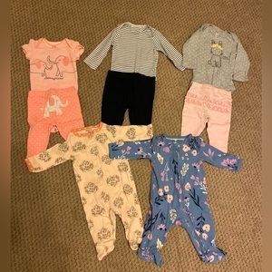 Carters outfits (5) Size 3 months